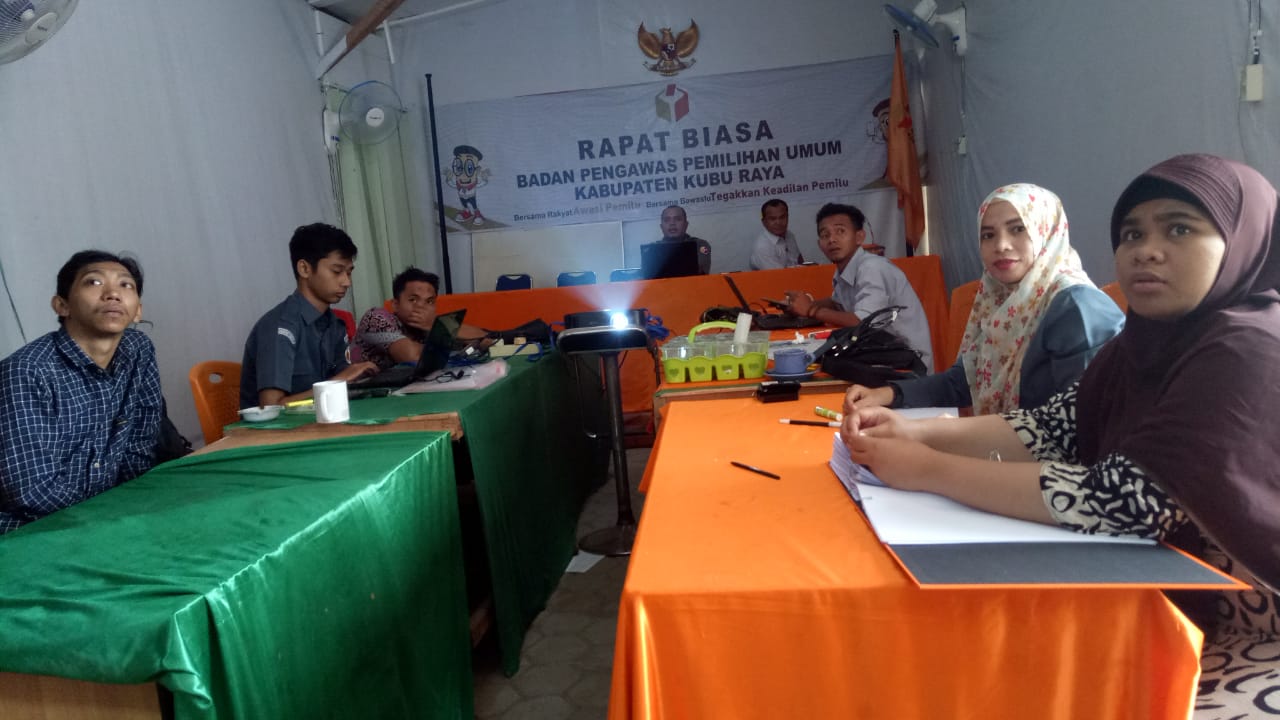 Rapat Pengisian Kuesioner Monitoring Dan Evaluasi Keterbukaan Informasi Badan Publik Tahun 2019