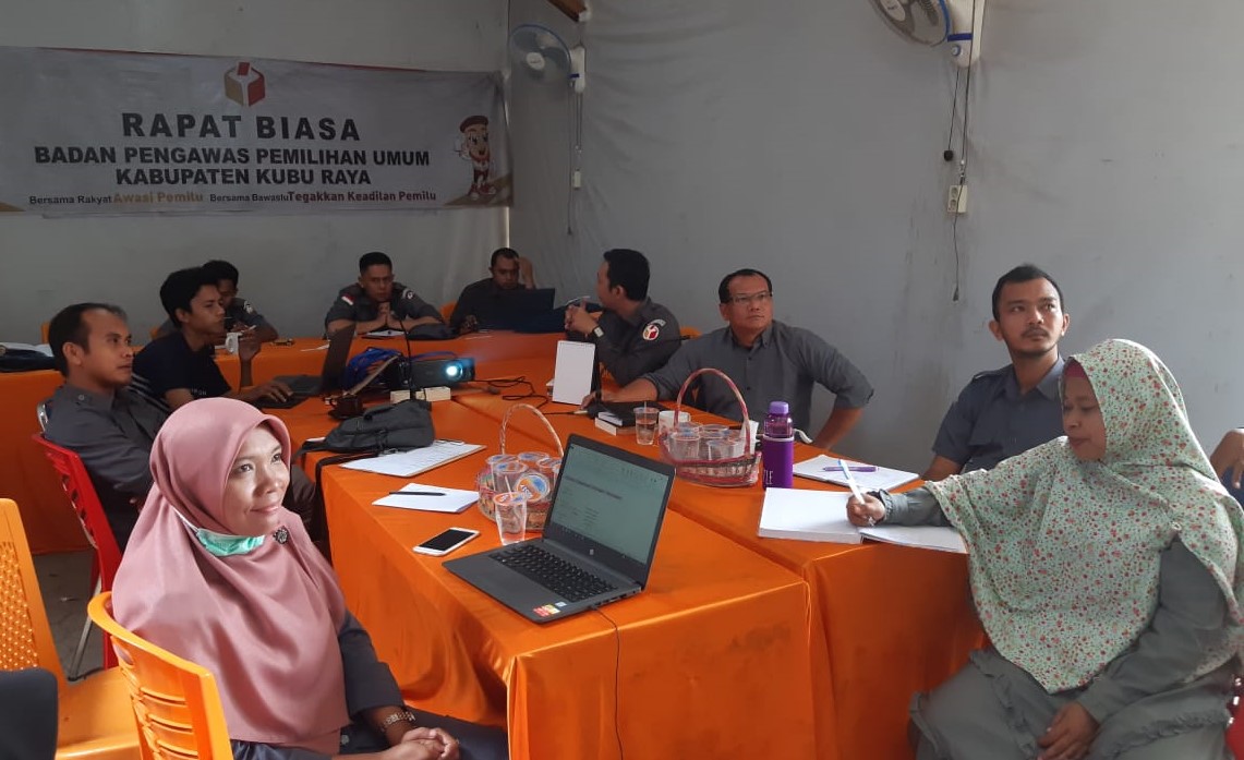 Bawaslu Kubu Raya siapkan Program tahun 2020, Untuk Penguatan Internal dan Pengembangan Pengawasan Partisipatif