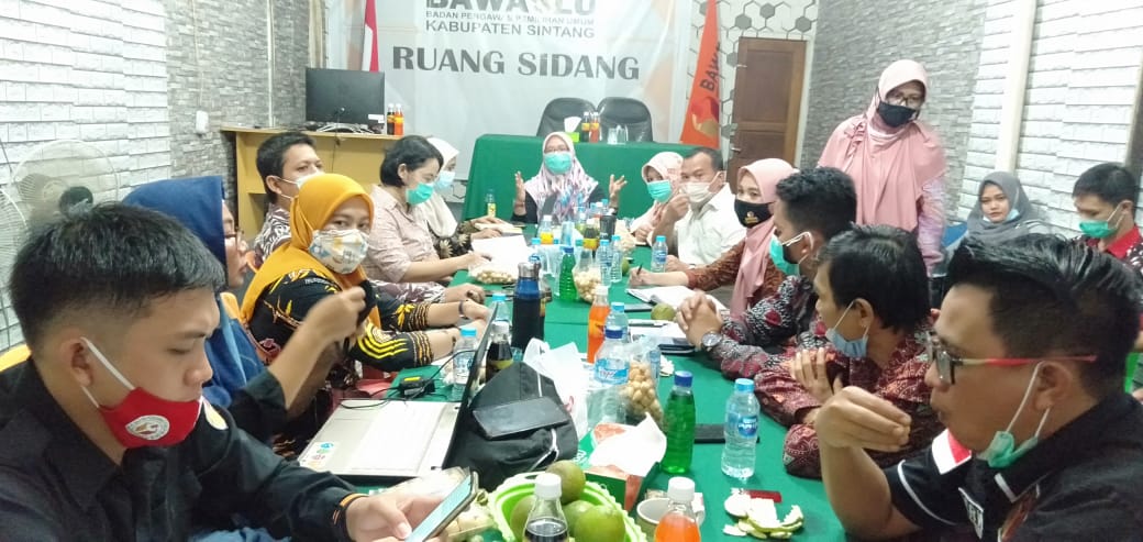 Bawaslu Kalimantan Barat gelar Rakor Evaluasi Pelaksanaan Rekutmen PTPS Pilkada tahun 2020