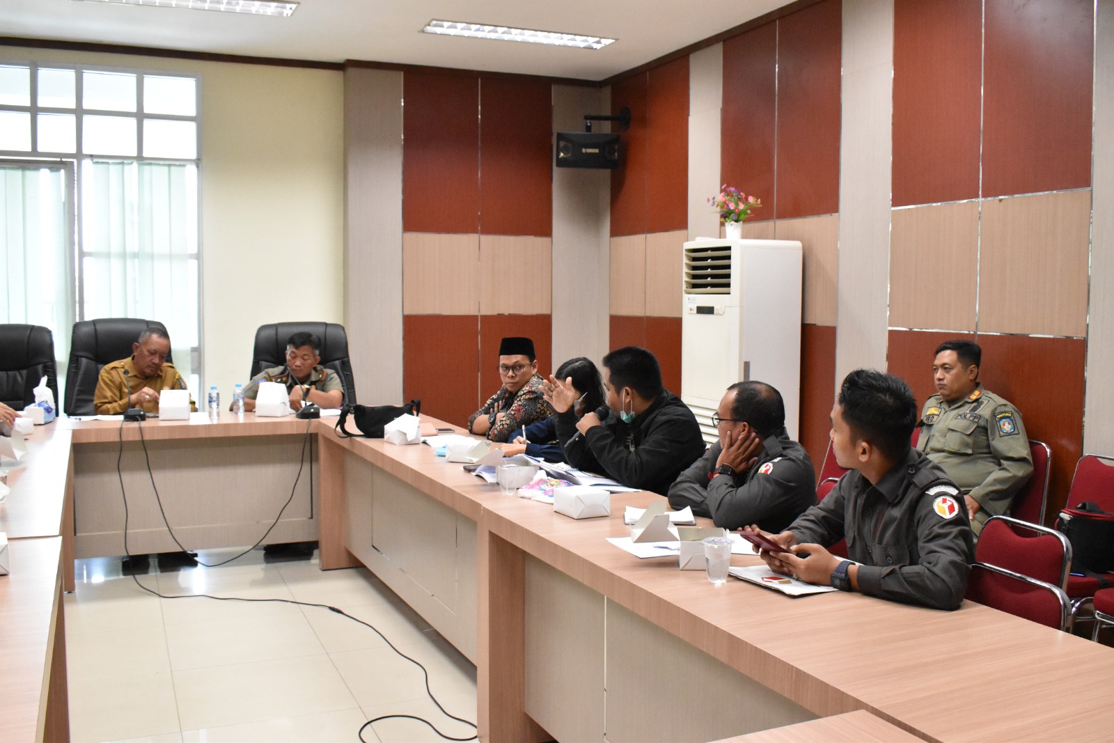 Rapat Koordinasi Pemasangan Reklame Non Komersial (Atribut Parpol) Menjelang Pemilu Tahun 2024