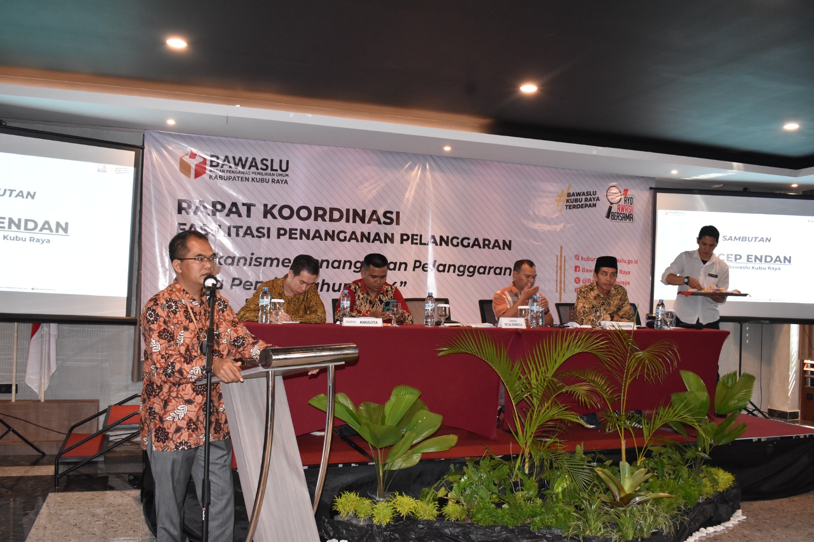 RAPAT KOORDINASI FASILITASI PENANGANAN PELANGGARAN