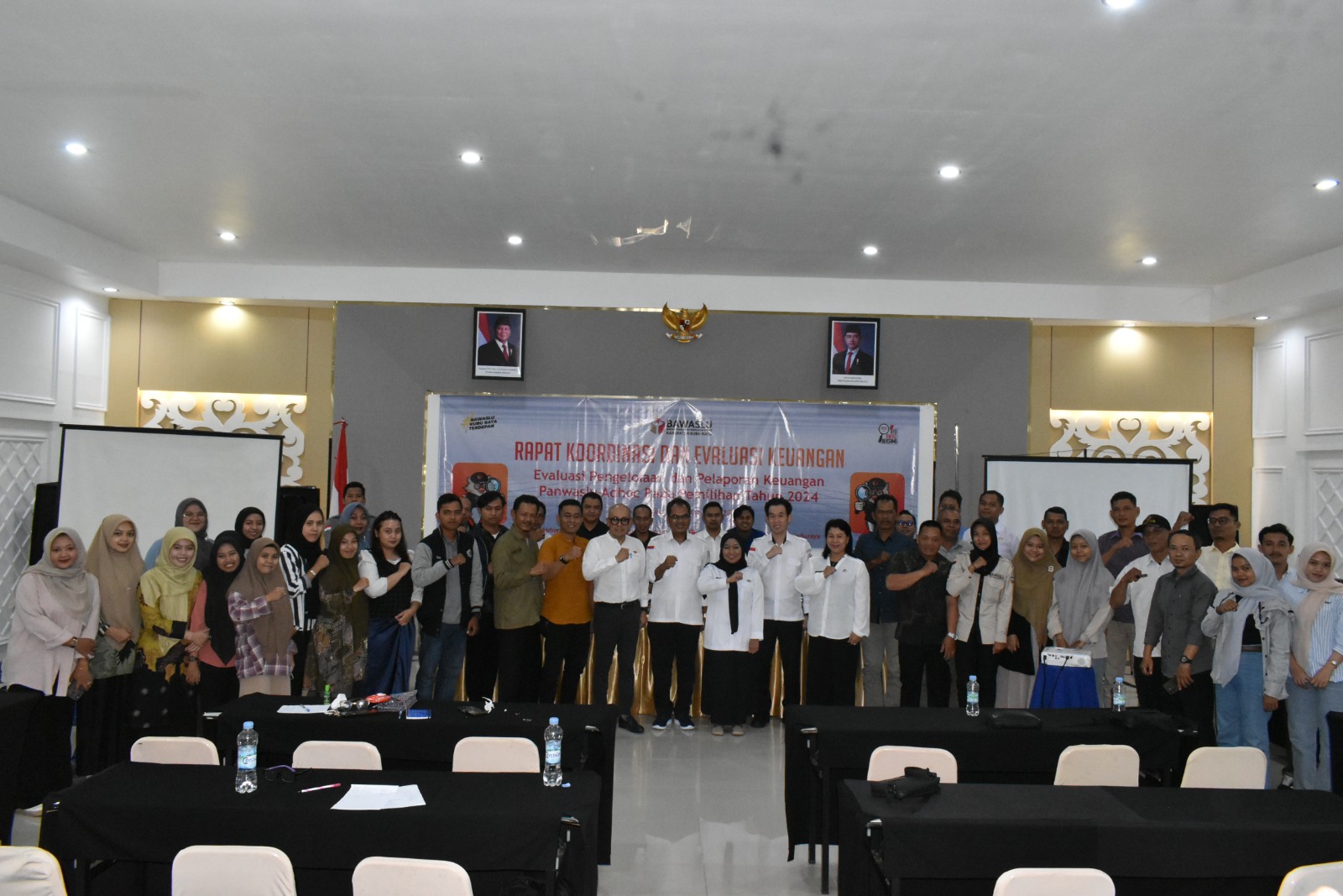 Bawaslu Kabupaten Kubu Raya Gelar Rapat Koordinasi dan Evaluasi Keuangan Pada Pemilihan Serentak 2024