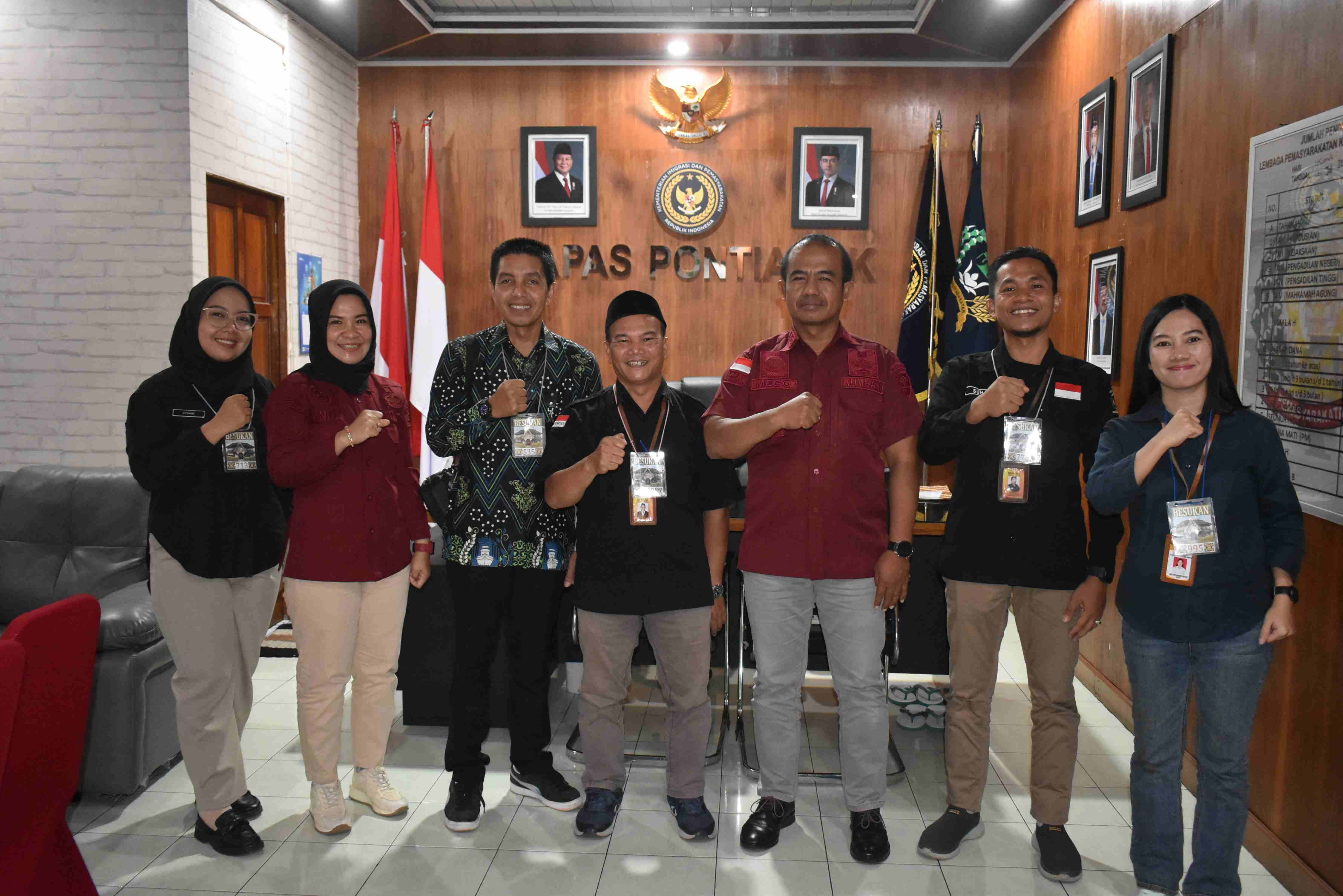 Pastikan Data Pemilih Akurat, Bawaslu Kubu Raya Lakukan Koordinasi ke Lapas Kelas II A Pontianak