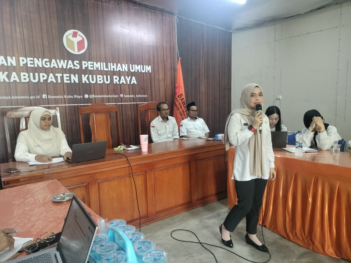 Bawaslu Kubu Raya Gelar Disco Wednesday Talk ke-4, Bahas Perjalanan Dinas dan Penyusunan Laporan