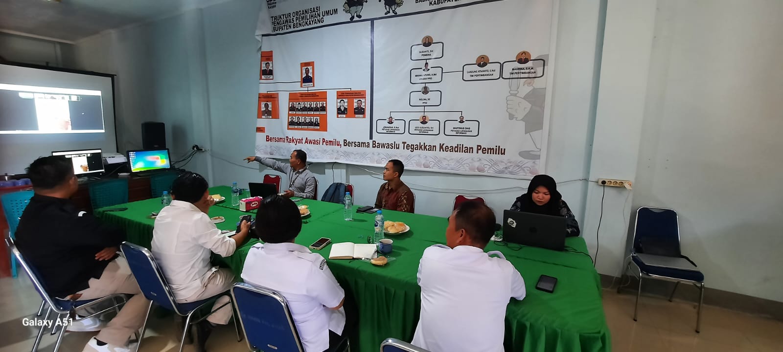 Bawaslu Kubu Raya Hadiri Rakor Evaluasi dan Optimalisasi Pengawasan PDPB Triwulan III