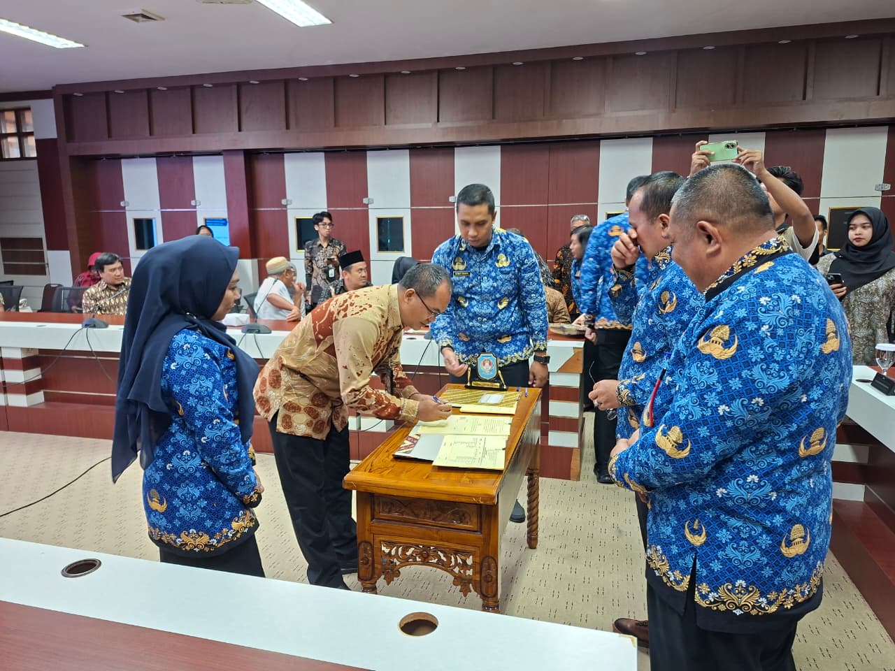 Bawaslu Kubu Raya dan Pemkab Kubu Raya Tandatangani Nota Kesepakatan tentang Pendidikan Politik dan Partisipasi Masyarakat