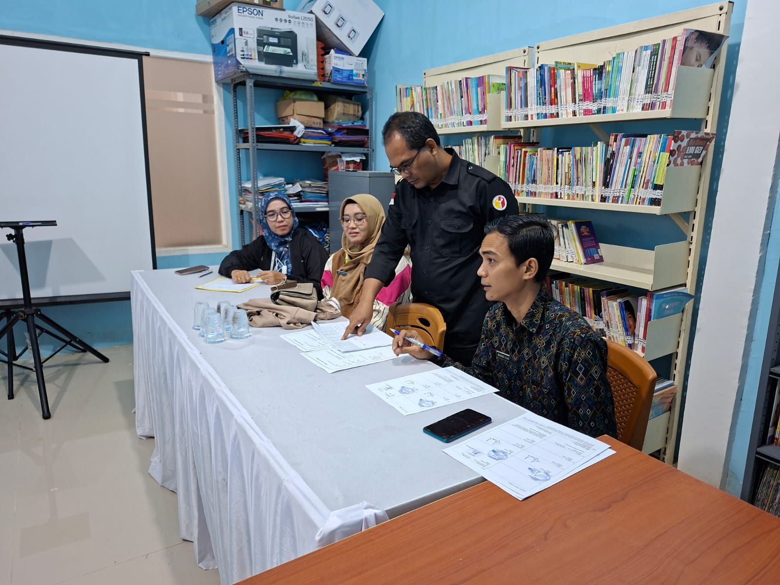 Bawaslu Kubu Raya Awasi Pelaksanaan Coktas di dua Kecamatan, Kecamatan Sungai Kakap dan Kecamatan Sungai Ambawang