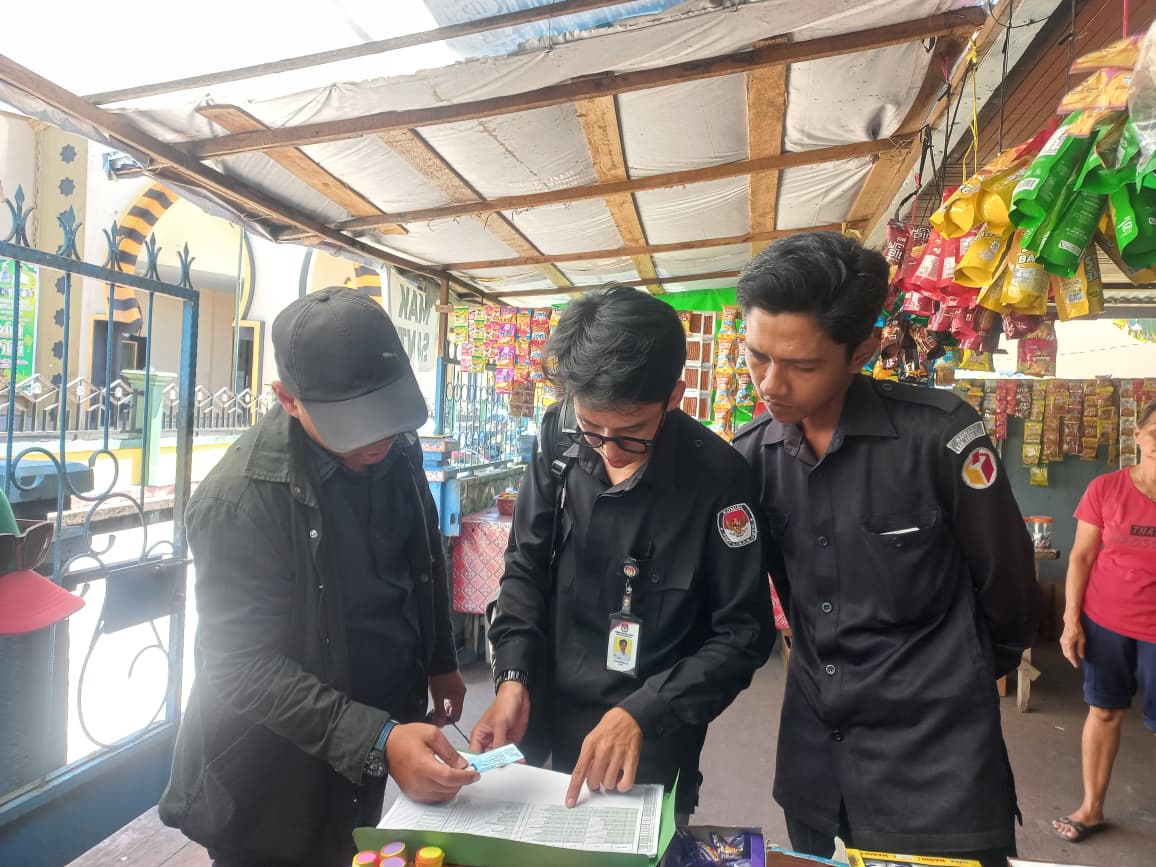 Bawaslu Kubu Raya Awasi Pelaksanaan Coklit Terbatas (Coktas) Data Pemilih Berkelanjutan Triwulan II Tahun 2026 di Lima Kecamatan