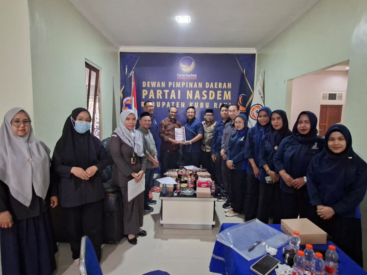 Bawaslu Kubu Raya dan Partai NasDem Perkuat Sinergi untuk Persiapan Pemilu Mendatang