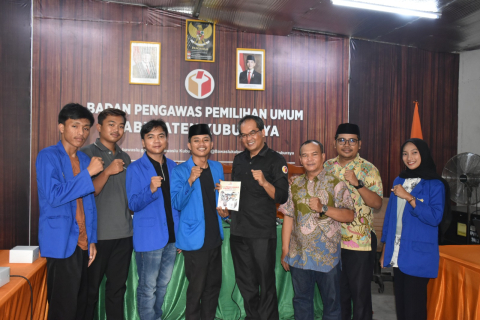 Bawaslu Kubu Raya Terima Konsolidasi Demokrasi PMII Komisariat UNU Kalbar, Perkuat Pendidikan Politik dan Pengawasan Pemilu