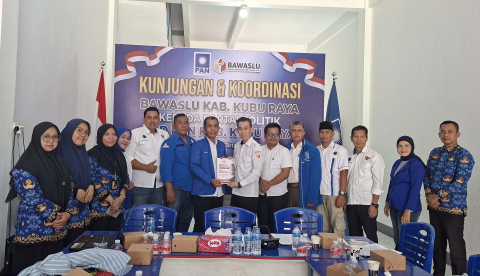 Bawaslu Kubu Raya Perkuat Konsolidasi Demokrasi Bersama DPD PAN