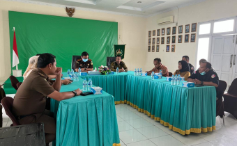 Persiapan Pembentukan Sentra Gakkumdu, Bawaslu Kubu Raya koordinasi dengan Kejari Mempawah