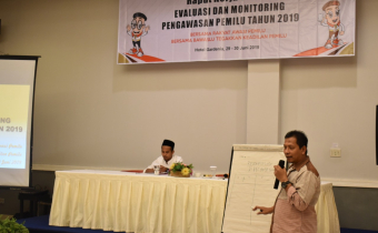 Rakernis Evaluasi dan Monitoring Pengawasan Pemilu Tahun 2019