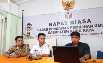 Rapat Internal Penyampaian Laporan Akhir Pengawasan Divisi PHL Pada Pemilu tahun 2019