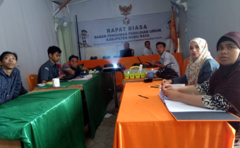 Rapat Pengisian Kuesioner Monitoring Dan Evaluasi Keterbukaan Informasi Badan Publik Tahun 2019