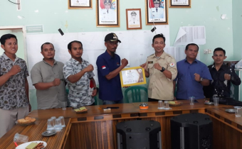 Bawaslu Kubu Raya bangun Infrastruktur Demokrasi di Desa Sungai Enau, Kecamatan Kuala Mandor B