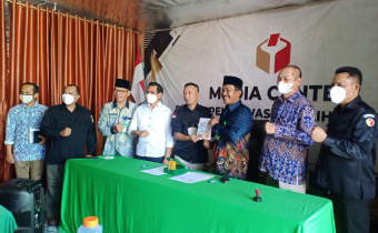 Penandatanganan Nota Kesepakatan Bersama antara Bawaslu Kabupaten Kubu Raya dengan  Universitas UNU Kalimantan Barat