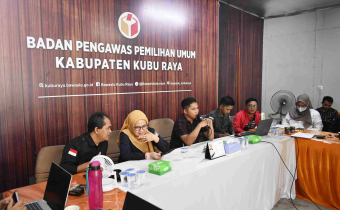 Bawaslu Kubu Raya Matangkan Strategi Pengawasan Pemilihan di Tingkat Kecamatan pemilihan tahun 2024