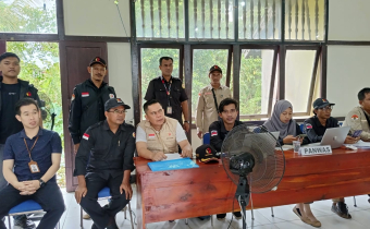 Monitoring terhadap Rapat Pleno terbuka  rekapitulasi hasil perolehan suara Pemilihan Tahun 2024 tingkat kecamatan