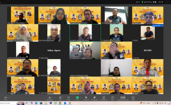 Bawaslu Kabupaten Kubu Raya Menjadi Tuan Rumah Dalam Kegiatan Diskusi Daring Bahas Peraturan Bawaslu Nomor 10 Tahun 2023