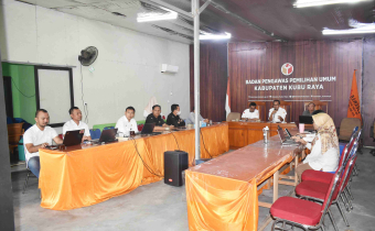 Bawaslu Kubu Raya Terima Wawancara KPU Kubu Raya Terkait Dinamika Pengawasan Alat Peraga Kampanye Pemilihan Tahun 2024