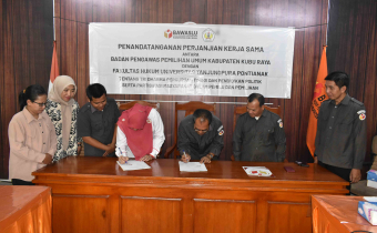 Bawaslu Kubu Raya Gandeng Fakultas Hukum Untan Pontianak, Perjanjian Kerja Sama (PKS) Jadi Gerbang Utama Pendidikan Politik dan Mahasiswa Magang di Bawaslu Kubu Raya