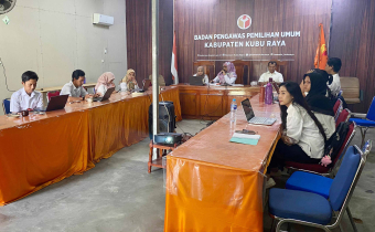 Bawaslu Kubu Raya Gelar Disco Wednesday Talk ke-5 Bahas Tata Cara Pembuatan SPJ