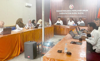 Bawaslu Kubu gelar Rapat penyusunan usulan perubahan terhadap Undang-Undang Nomor 7 Tahun 2017 tentang Pemilihan Umum