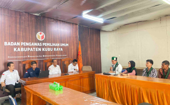 Bawaslu Kubu Raya Terima Audiensi HMI Kubu Raya, Bahas Keberlanjutan PKS Pengawasan Partisipatif