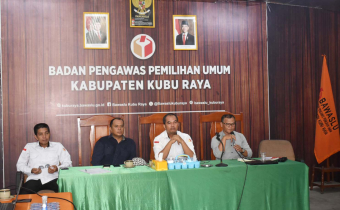 Bawaslu Kubu Raya Terima Koordinasi KPU Terkait Persiapan Rapat Pleno PDPB Triwulan II Tahun 2026