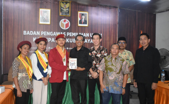 Bawaslu Kubu Raya Terima Konsolidasi Demokrasi PMKRI Cabang Sungai Raya, Perkuat Sinergi Pengawasan Partisipatif