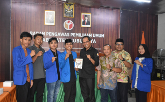 Bawaslu Kubu Raya Terima Konsolidasi Demokrasi PMII Komisariat UNU Kalbar, Perkuat Pendidikan Politik dan Pengawasan Pemilu