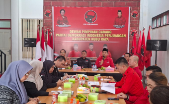 Menuju Pemilu 2029, Bawaslu Kubu Raya Perkuat Konsolidasi Demokrasi Bersama PDI Perjuangan